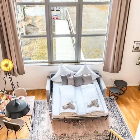 Simply Urban Loft Living, Tiefgarage, Terrasse, Glasfaser Wlan Appartement