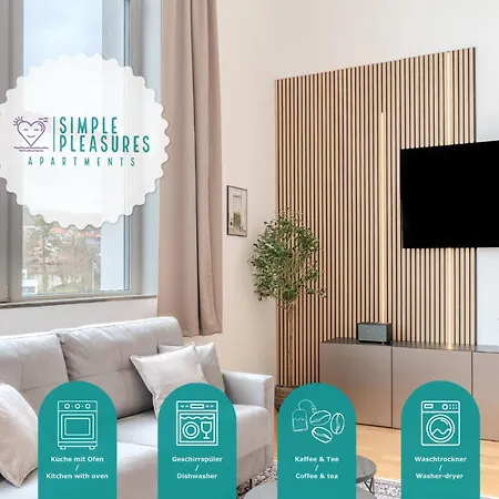 Διαμέρισμα Simply Urban Loft Living, Tiefgarage, Glasfaser Wlan